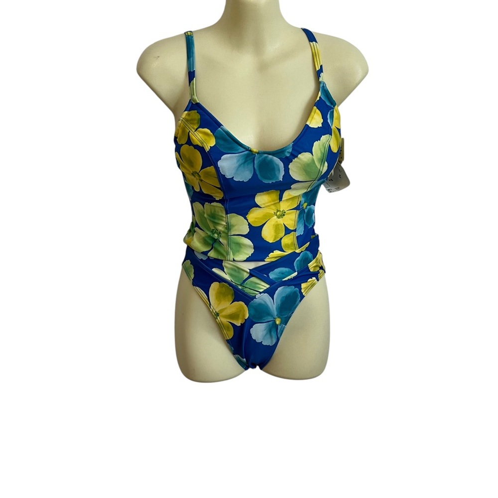 New AquaBra discontinued high waisted tankini size 12 fits like small